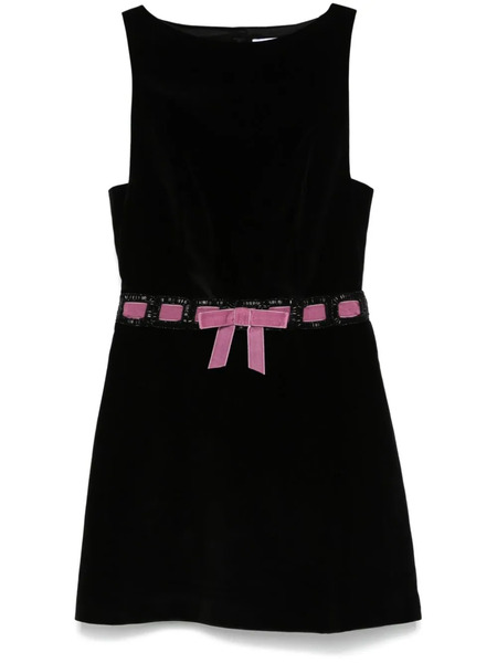  Vivetta Belted Mini Dress - Black 