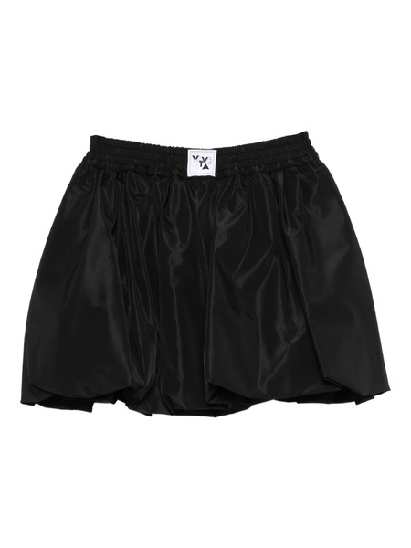  Vivetta Bubble-hem Mini Skirt - Black 