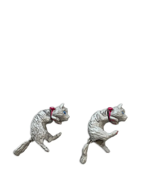  Vivetta Cat Earrings - Grey 
