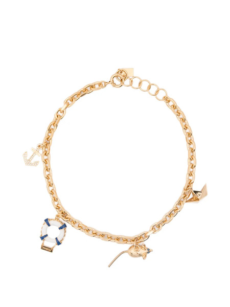  Vivetta Charm-chain Necklace - Gold 