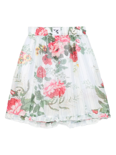  Vivetta Cotton-silk Shorts - Blue 