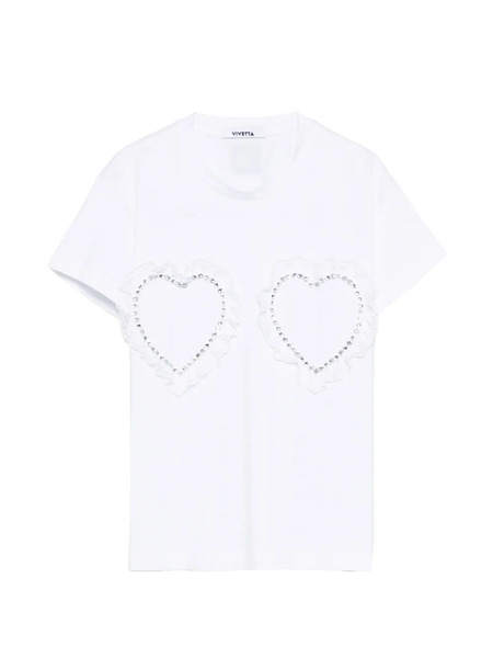  Vivetta Crew-neck T-shirt - White 