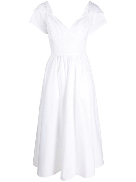  Vivetta Flared Mid-length Dress - White 