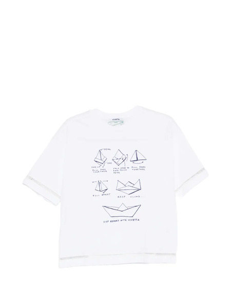 Vivetta Graphic-print T-shirt - White 