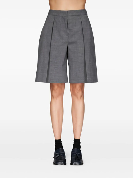  Vivetta Pleated Bermuda Shorts - Grey 