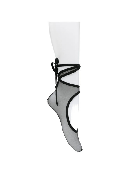  Vivetta Tie-fastening Socks - Black 