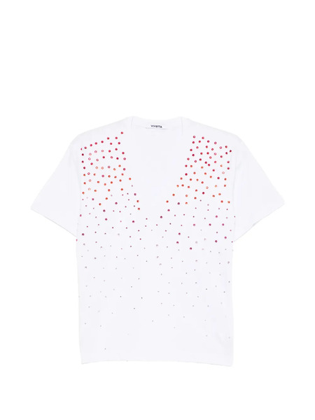  Vivetta V-neck T-shirt - White 