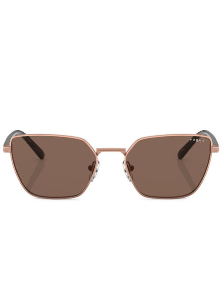  Vogue Eyewear Butterfly-frame Tinted Sunglasses - Gold 