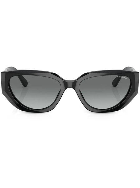  Vogue Eyewear Cat-eye Frame Tinted Sunglasses - Black 