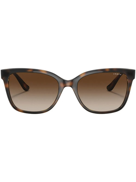  Vogue Eyewear Cat-eye Tortoiseshell Sunglasses - Brown 