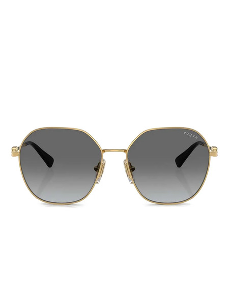  Vogue Eyewear Geometric-frame Sunglasses - Gold 