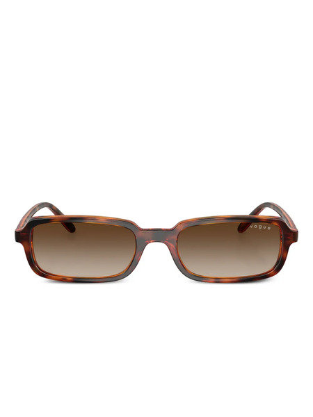  Vogue Eyewear Havana Square Sunglasses - Brown 