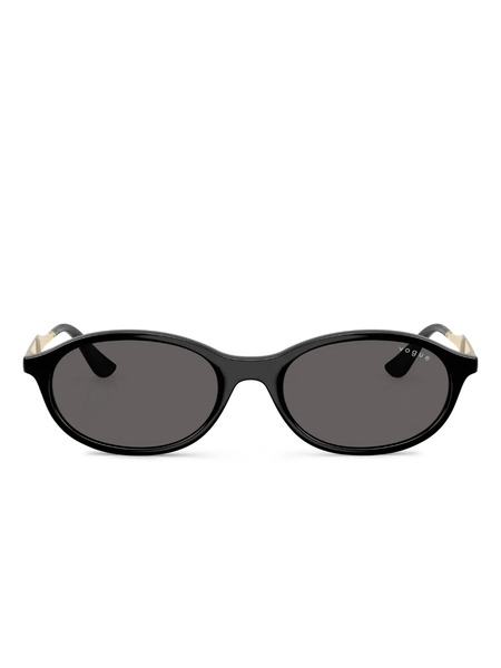  Vogue Eyewear Oval-frame Sunglasses - Black 