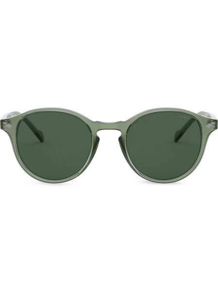  Vogue Eyewear Oval Frame Sunglasses - Green 