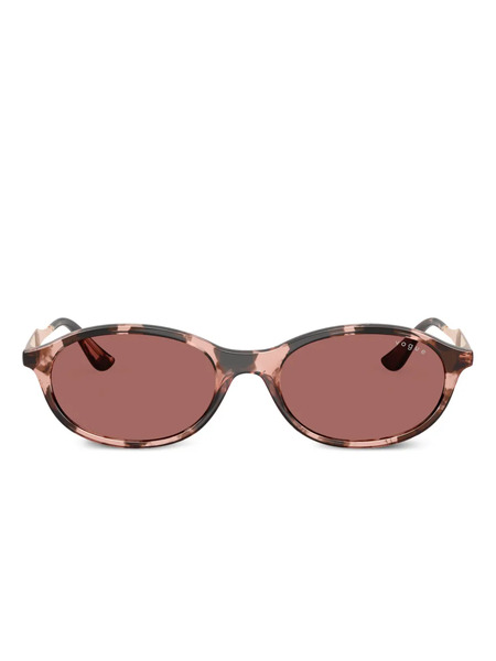  Vogue Eyewear Oval-frame Sunglasses - Pink 