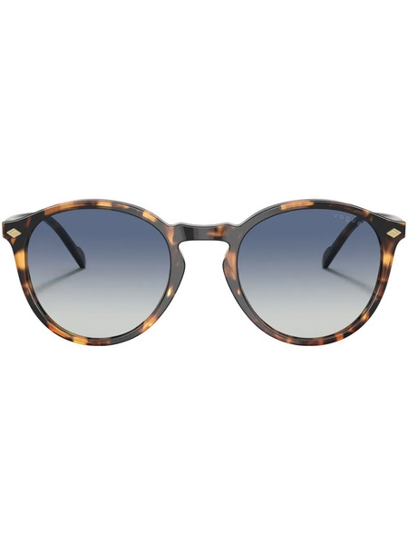  Vogue Eyewear Round-frame Tortoiseshell Sunglasses - Brown 