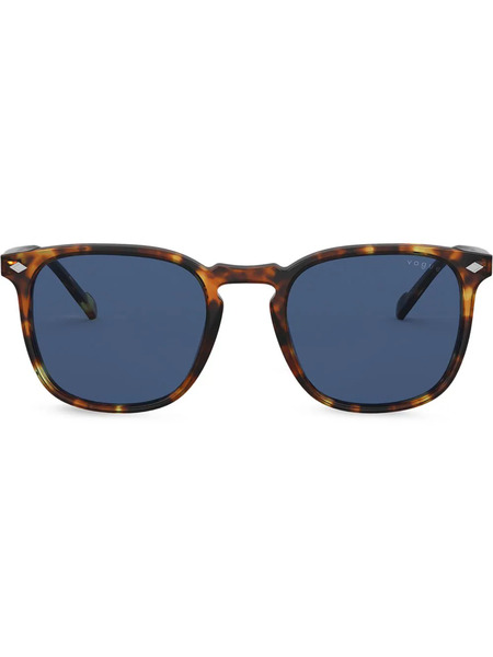  Vogue Eyewear Square Frame Tortoiseshell Sunglasses - Brown 
