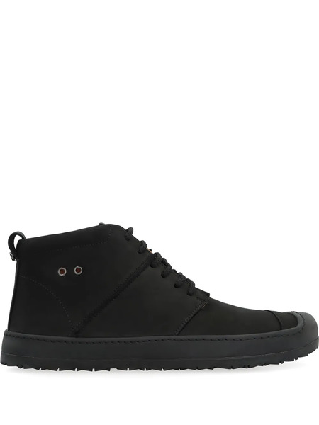  Volta Leather Desert Boots - Black 