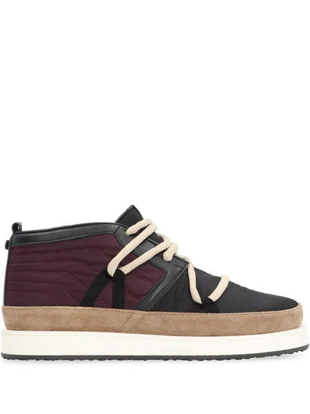  Volta Leather Sneakers - Black 
