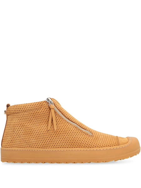  Volta Zip-up Sneakers - Brown 
