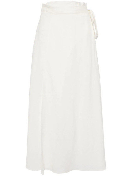  Voz High-waisted Wrap Skirt - Neutrals 
