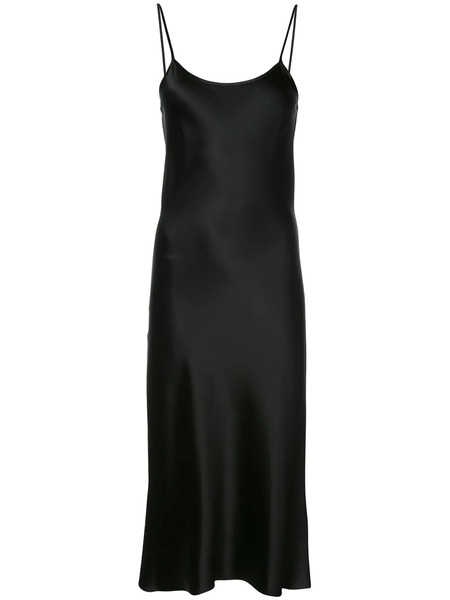  Voz Liquid Midi Dress - Black 