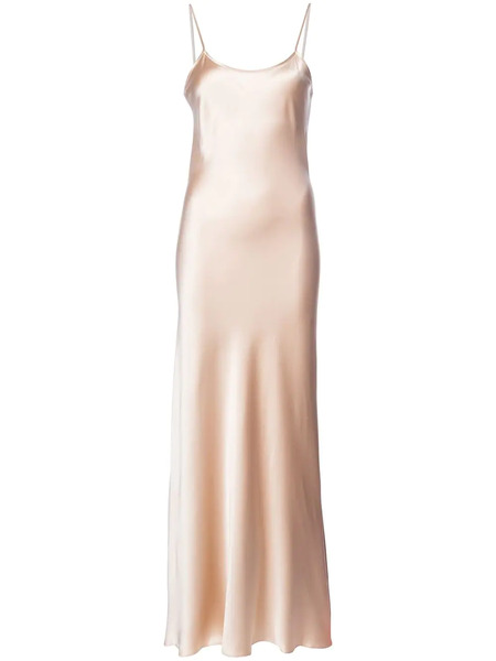  Voz Liquid Slip Dress - Neutrals 