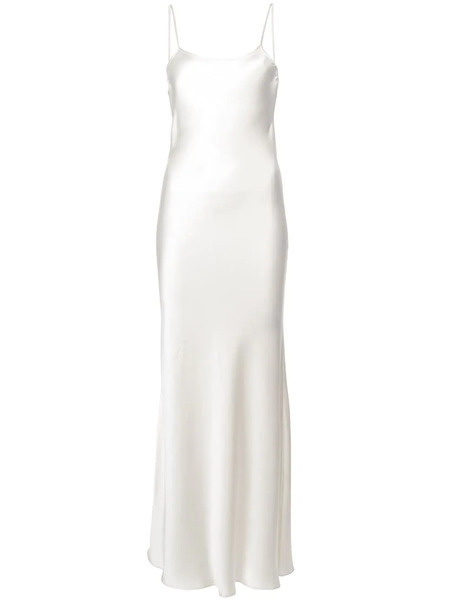  Voz Liquid Slip Dress - White 
