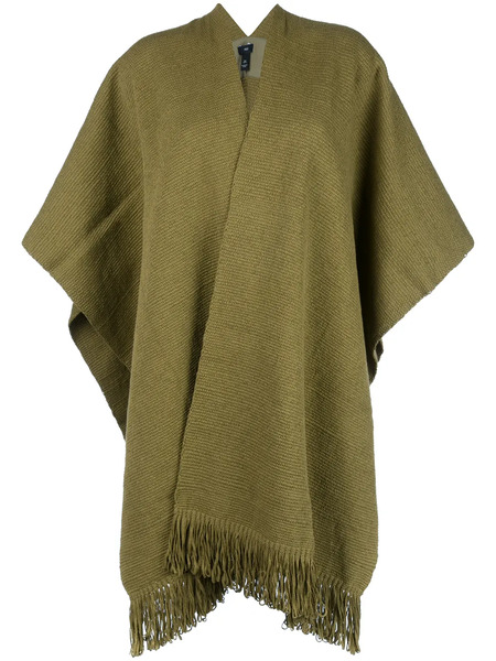  Voz Short-sleeve Flared Cardi-coat - Green 