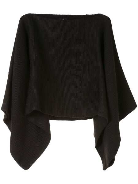  Voz Solid Crop Jumper - Black 