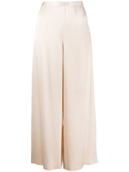  Voz Wide-leg Cropped Culotte Trousers - Neutrals 