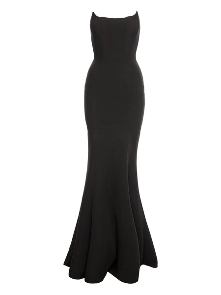  V:pm Atelier Eden Strapless-fishtail Maxi Dress - Black 