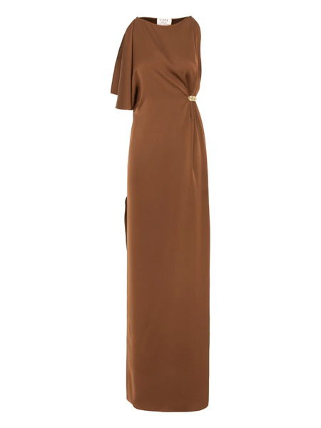  V:pm Atelier Etta Draped Maxi Dress - Brown 