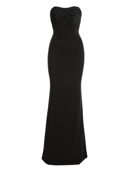  V:pm Atelier Mika Strapless Maxi Dress - Black 