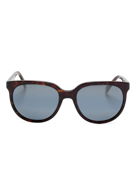  Vuarnet Oval-frame Sunglasses - Brown 
