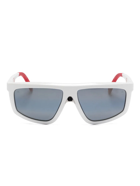  Vuarnet Oversize-frame Sunglasses - White 