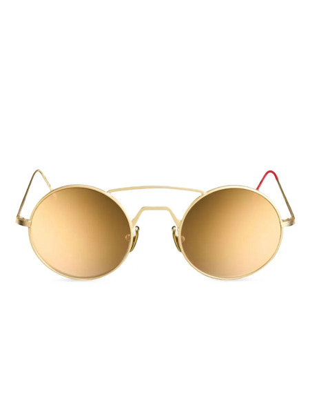  Vysen Eyewear Round-frame Sunglasses - Gold 