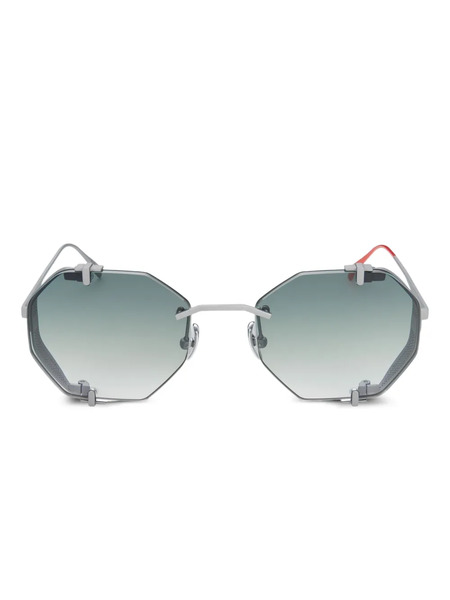  Vysen Eyewear Sever Round-frame Sunglasses - Grey 
