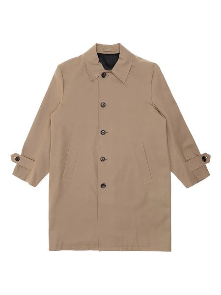  Wacko Maria Button-fastening Coat - Brown 