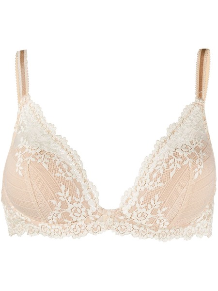  Wacoal Embrace Lace Plunge Bra - Neutrals 