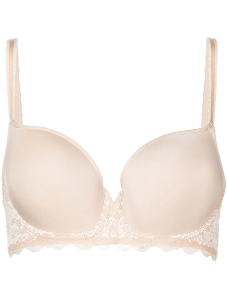  Wacoal Lace-detail Contour Bra - Neutrals 