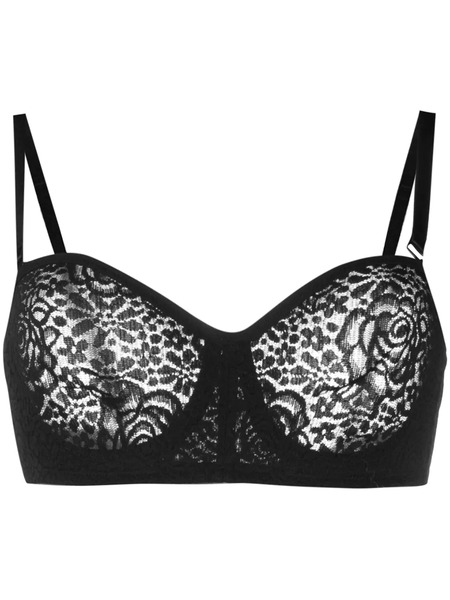  Wacoal Lace Strapless Bra - Black 