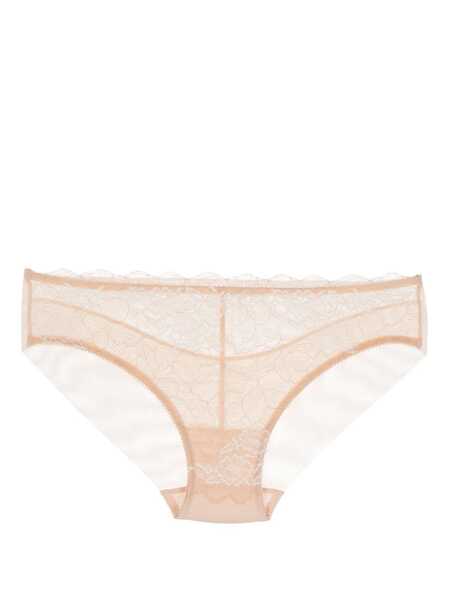  Wacoal Perfection Lace-trim Briefs - Neutrals 