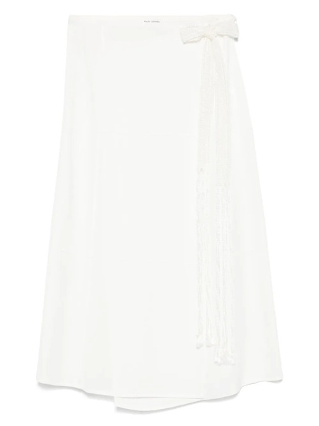  Wales Bonner Antille Skirt - White 