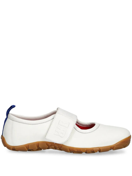  Wales Bonner Leather Strap Ballet Flats - White 