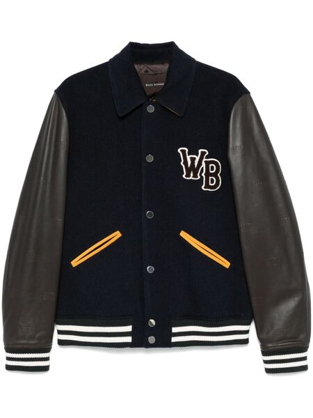  Wales Bonner Prince Bomber Jacket - Blue 