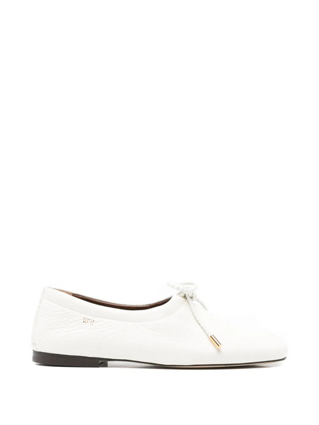  Wales Bonner Textured Tie Slippers - White 