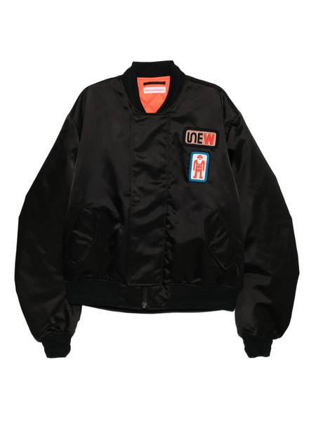  Walter Van Beirendonck Beep Beep Bomber Jacket - Black 