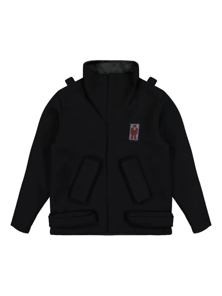  Walter Van Beirendonck Beep Beep Jacket - Black 