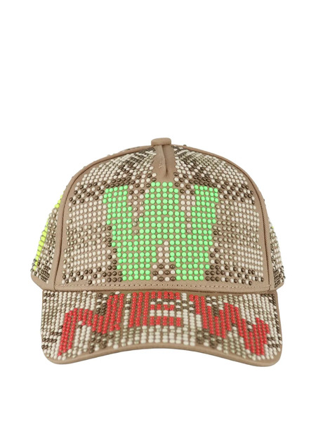  Walter Van Beirendonck New Embellished Cap - Brown 
